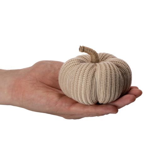 Článok Dekoratívne pletené tekvice, jesenná dekorácia, 10 cm, 6 kusov