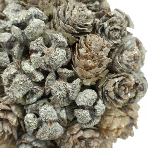 Floristik24 Vianočná dekorácia kužeľová guľa na zavesenie ozdôb na vianočný stromček Ø10cm