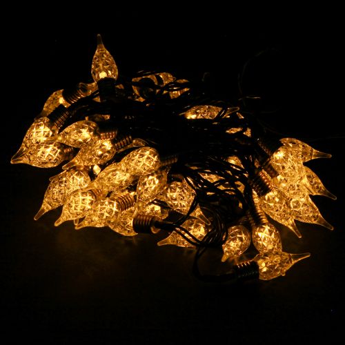 položky LED rozprávkové svetlá s batériou s časovačom vo vnútri 50 LED 490 cm