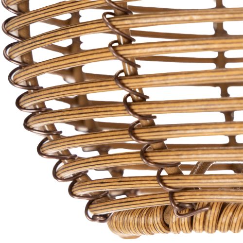 položky Solárne záhradné svetlo, ratanový štýl, na romantické večery vonku, 86 cm