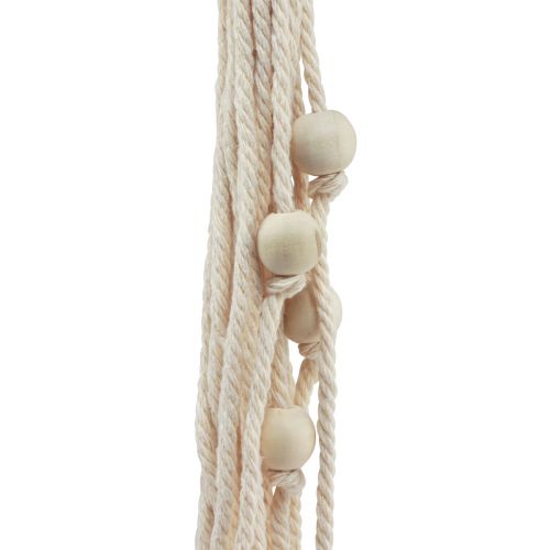 Floristik24 Macrame ozdobný prívesok ozdobný vešiak srdce 17×65cm