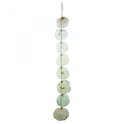 Shell Deco Capiz Garland Shell Garland Green 100cm