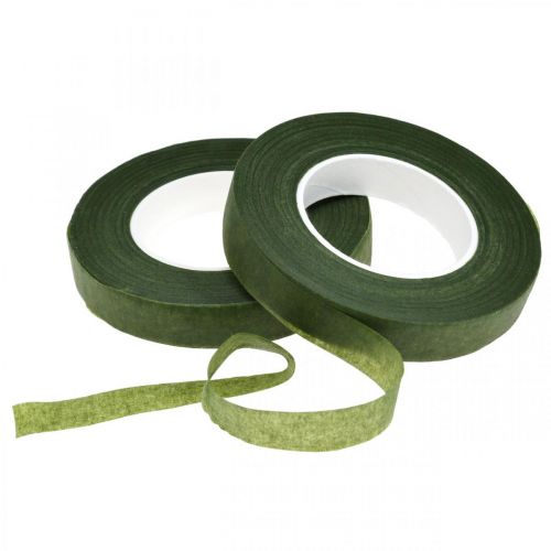 OASIS® Flower Tape, kvetinová páska, samolepiaca, machovo zelená Š13mm D27,5cm 2ks