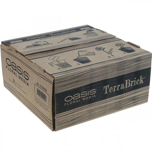 položky OASIS® TerraBrick™ Trvalo udržateľná zásuvná zmes vyrobená z kokosového vlákna 8 kusov
