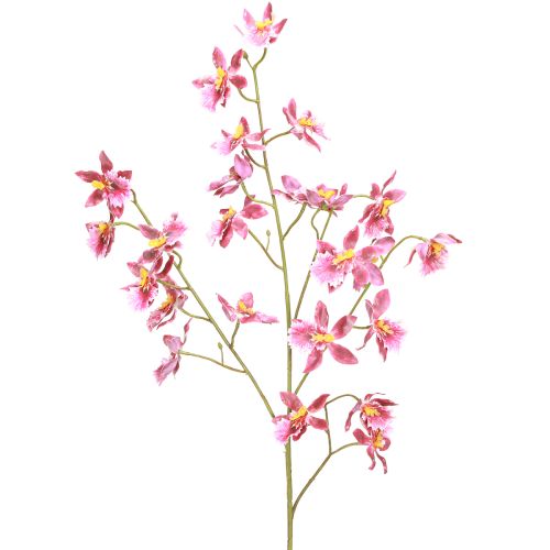 Oncidium Umelá dekorácia Orchidey Ružovofialová 93cm 2ks