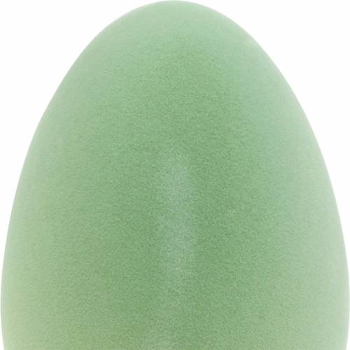 Floristik24 Dekorácia na vajíčka obrie veľkonočné vajíčko vločkované pastelovo zelené V40cm Veľkonočná dekorácia