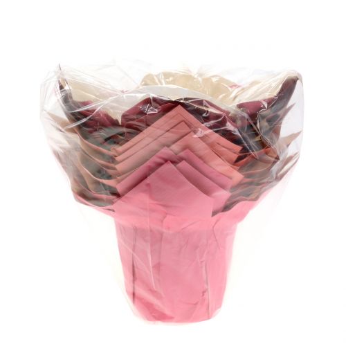 Floristik24 Kvetináč papierový ružový Ø10cm 12ks