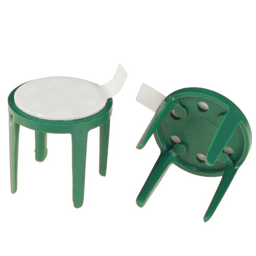 položky Penový držiak na kvetinové špendlíky 3 cm zelený, 50 kusov floristických potrieb