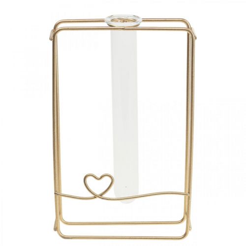 položky Držiak na skúmavku kovový, stojan na skúmavku, dekorácia na skúmavku 17,5 cm