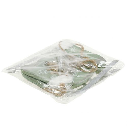 položky Pár korčúľ na ľad mäta 13x11,5cm 2ks