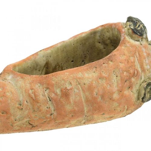 položky Dekoračná mrkvička, betónová dekorácia na sadenie, Veľká noc, kvetináč mrkva, jarná dekorácia L28cm