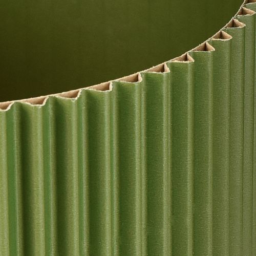 položky Papierový kvetináč tmavozelený Ø19cm V14cm 3 ks