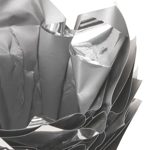 položky Kvetináč strieborný lesklý darčekové balenie Ø5,5cm V6cm 8 ks