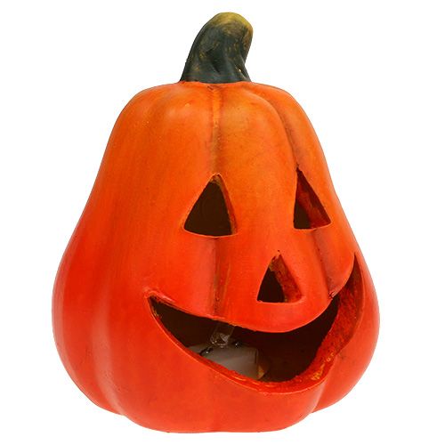 Floristik24 Lampáš tekvica s LED oranžová 10cm 4ks