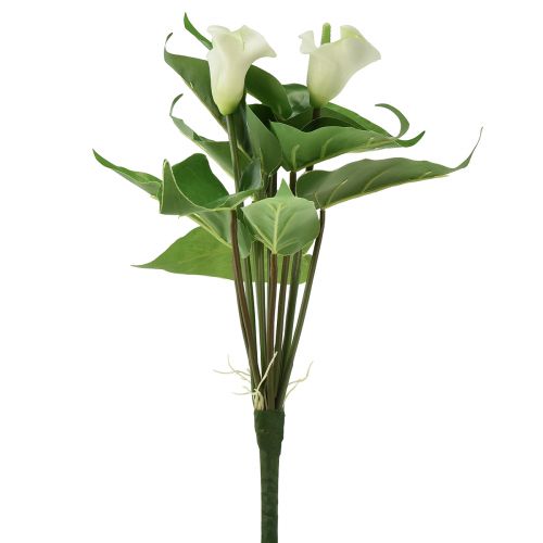 položky Calla Lily Kalla umelé kvety Biele exotické kvety 34cm