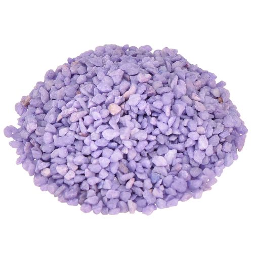 Dekoračné granule lila dekoračné kamienky fialová 2mm - 3mm 2kg
