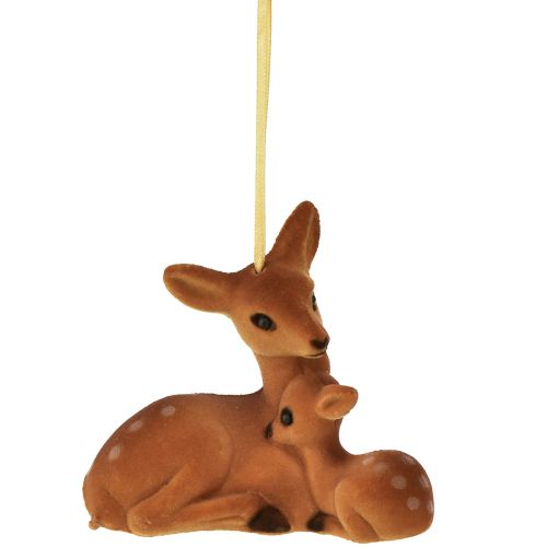 Ozdobný vešiak dekorácia jeleňa so srnčím vločkami 10cmx5cmx8,5cm