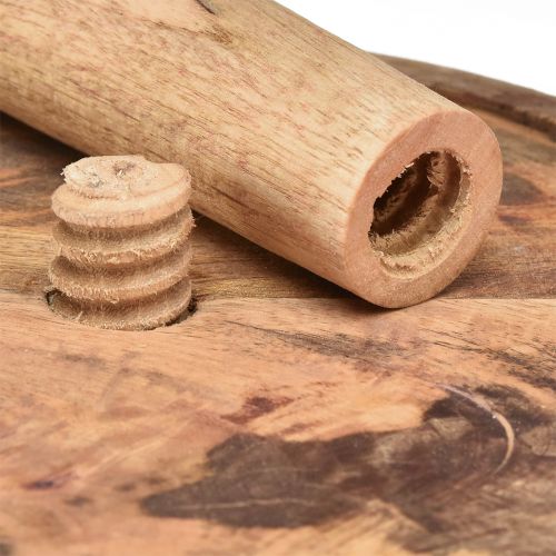 položky 2-poschodový drevený stojan na koláče z mangovníkového dreva Ø35cm/Ø24cm V51,5cm