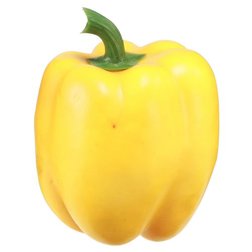 Potravinársky atrapa dekorácia zelenina paprika žltá V10cm