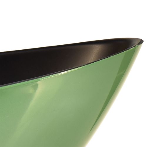 položky Moderná zelená polmesiaca miska z plastu, 2 kusy - 39 cm - všestranná na dekoráciu