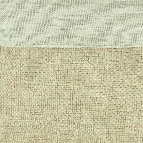 položky Kvetináč Jutový košík Nádoba Natural Ø21cm V19cm 3ks