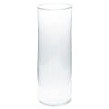 Floristik24 Vysoká sklenená váza kónická kvetinová váza sklenená 30cm Ø10,5cm