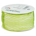 Floristik24 Sieťová páska, mriežková páska, ozdobná páska, zelená, vystužená drôtom, 50 mm, 10 m